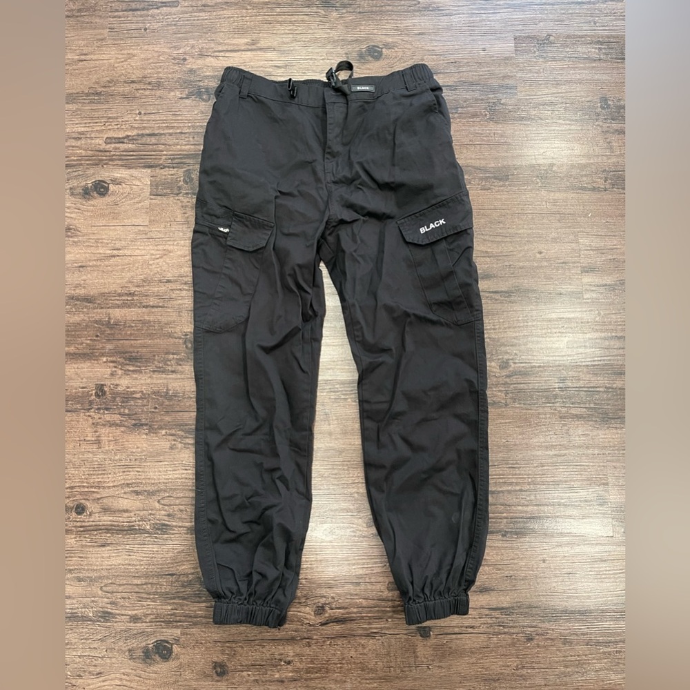 Brand new black tailor cargo pant size 36